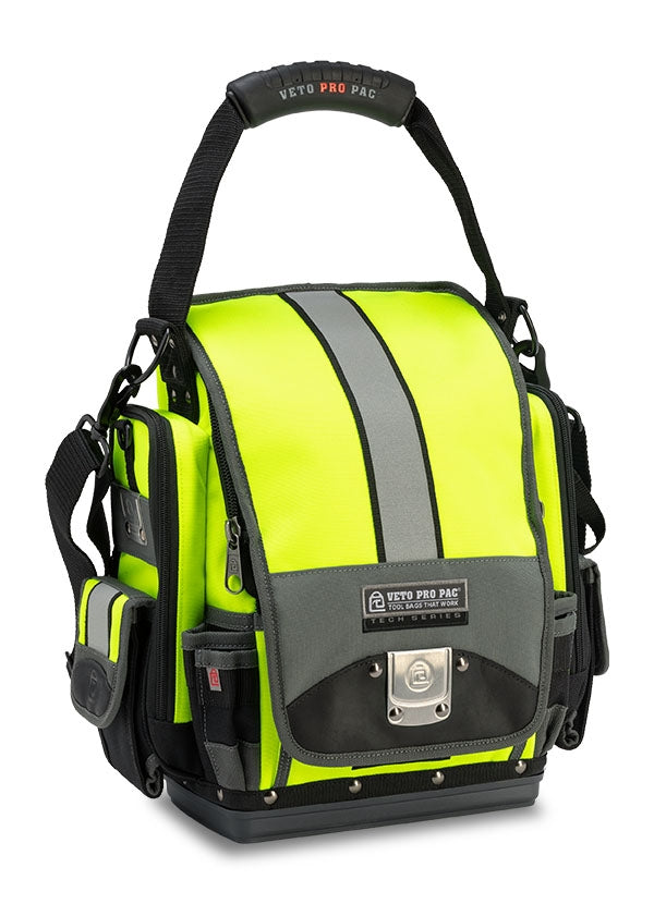 Veto Pro Pac TP-XXL Hi-Viz Yellow Extra Large Zippered Technician Tool Pouch