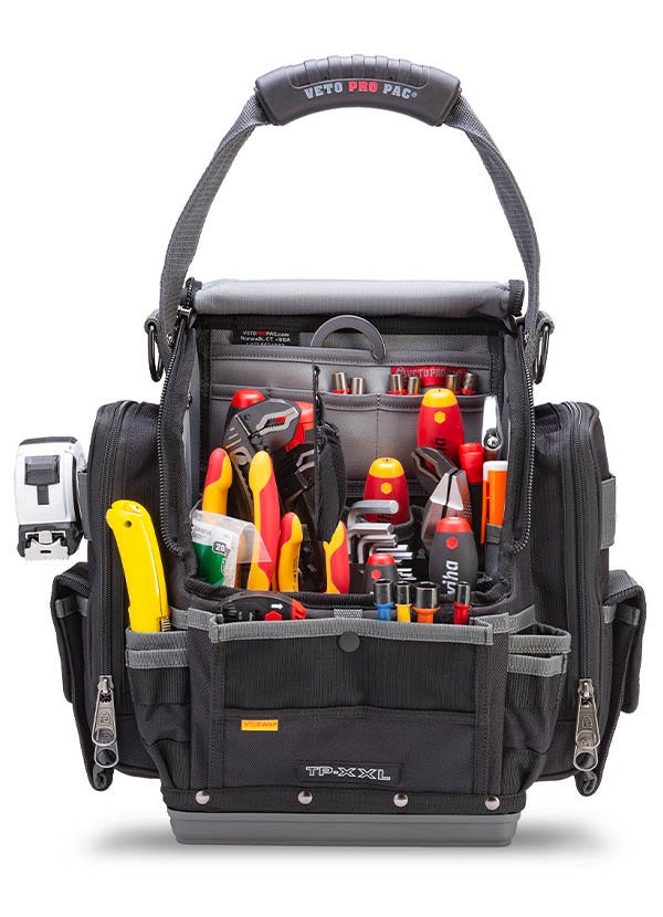 Veto Pro Pac TP-XXL Extra Large Zippered Technician Tool Pouch