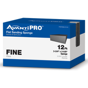 AvantiPRO Fine Grit Sanding Sponge (PFBFINBLOC12G) in retail packaging