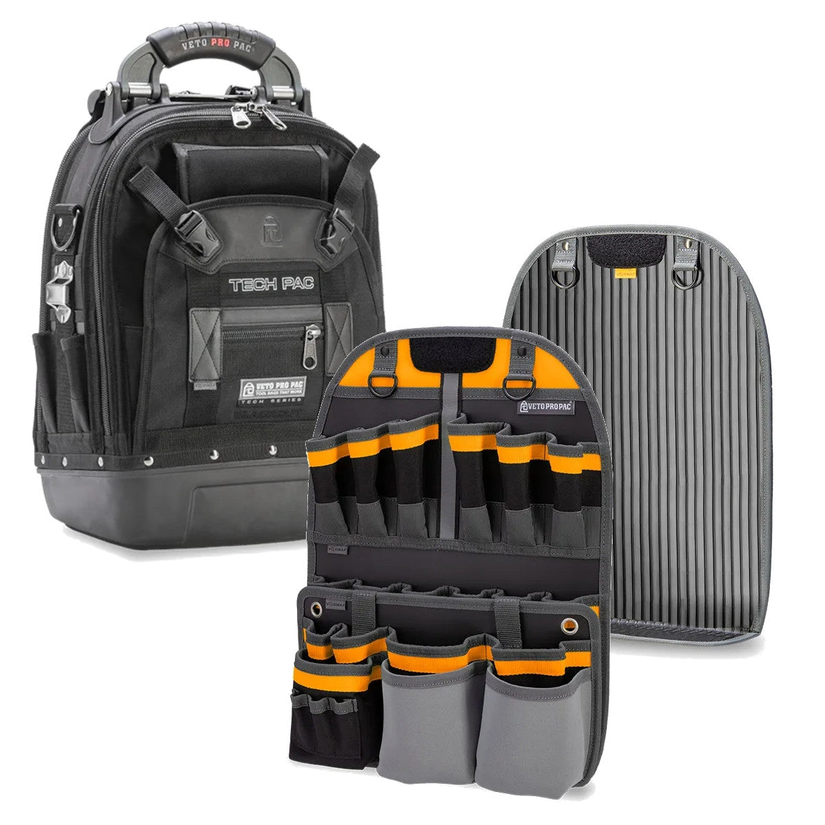 Veto Pro Pac Blackout Large Sized Customizeable Service Tech Tool Bag Pro Build-Out Set