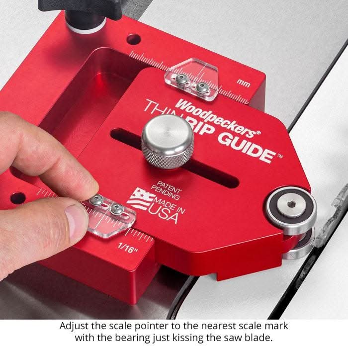 Woodpeckers TRG ThinRip Guide w/ Rack-It