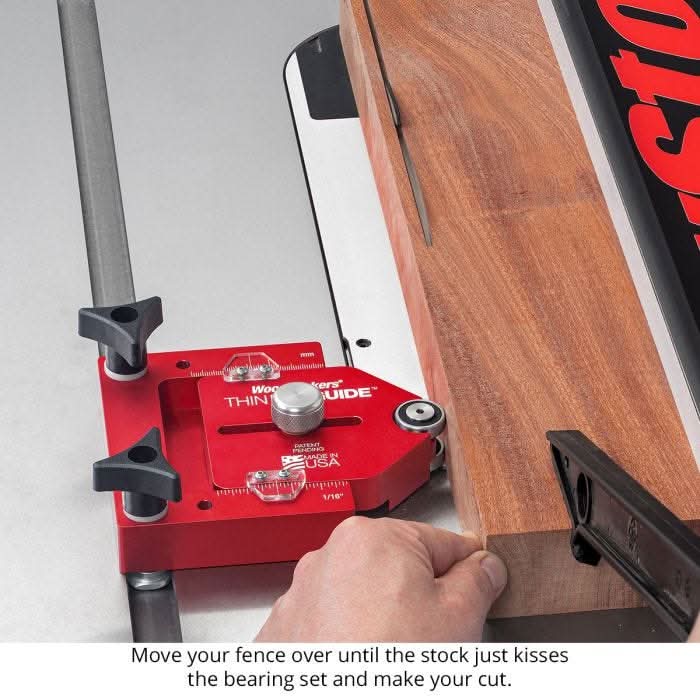 Woodpeckers TRG ThinRip Guide w/ Rack-It