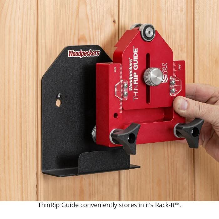 Woodpeckers TRG ThinRip Guide w/ Rack-It