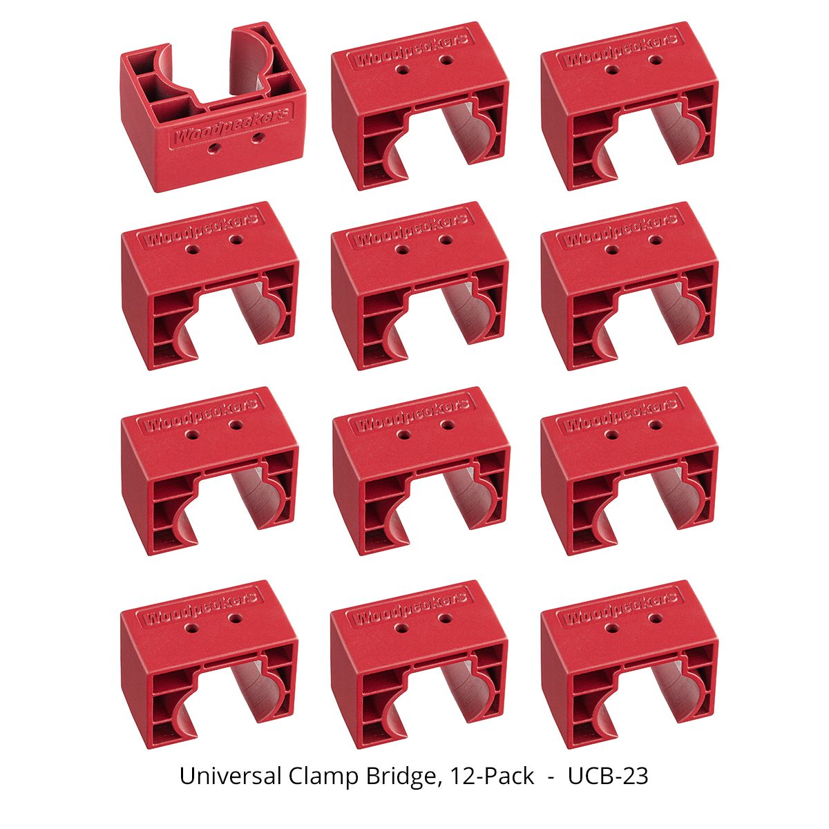 Woodpeckers UCB-23 12-Piece Universal Clamp Bridge Set