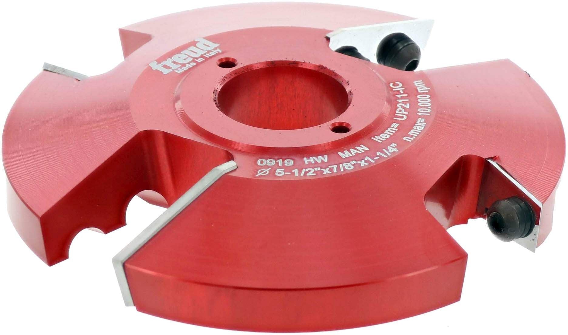 Freud UP211-IC 5-1/2-Inch 2+2 Advanced Cutter Design for 3/4-Inch Stock