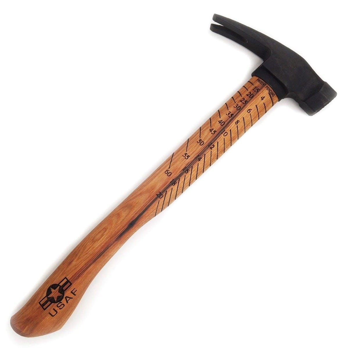 Boss Hammers BH18STHI16S Armed Forces 18oz Steel Smooth Face Hammer with Hickory Handle