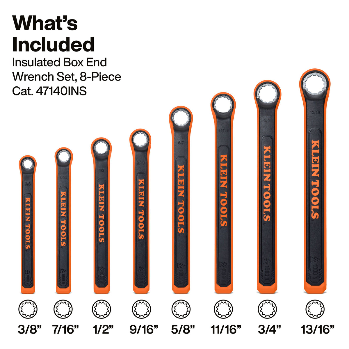 Klein Tools UTINSKIT insulated wrenches and nut drivers for power utility applications