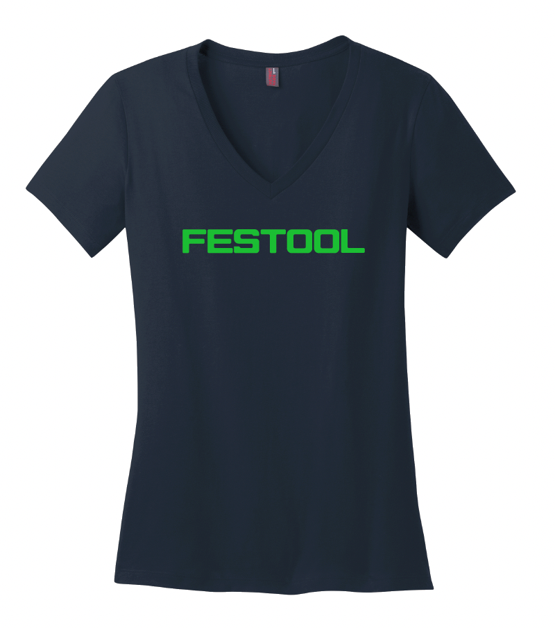 Festool Womens "Built Better to Build Better" V-Neck T-Shirt