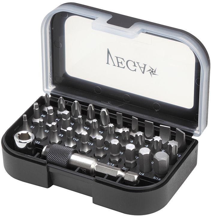 Vega V32-1P 32pc Standard Driver Bit Set