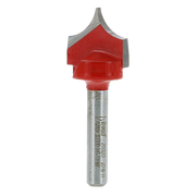 Freud 3/8 in. Radius x 3/4 in. Dia. Radius V-Groove Router Bit (20-320)