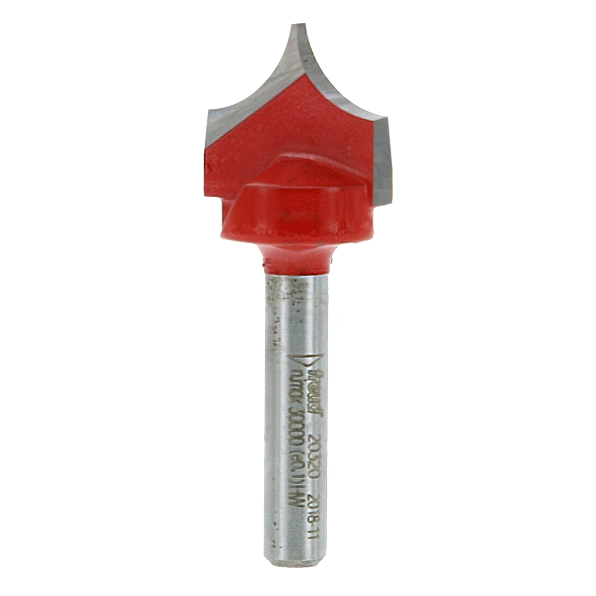 Freud 3/8 in. Radius x 3/4 in. Dia. Radius V-Groove Router Bit (20-320)