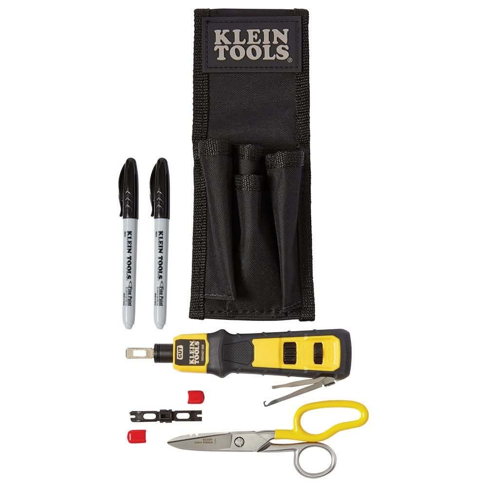 Klein Tools VDV027-813 LAN Installer Starter Kit, Punchdown