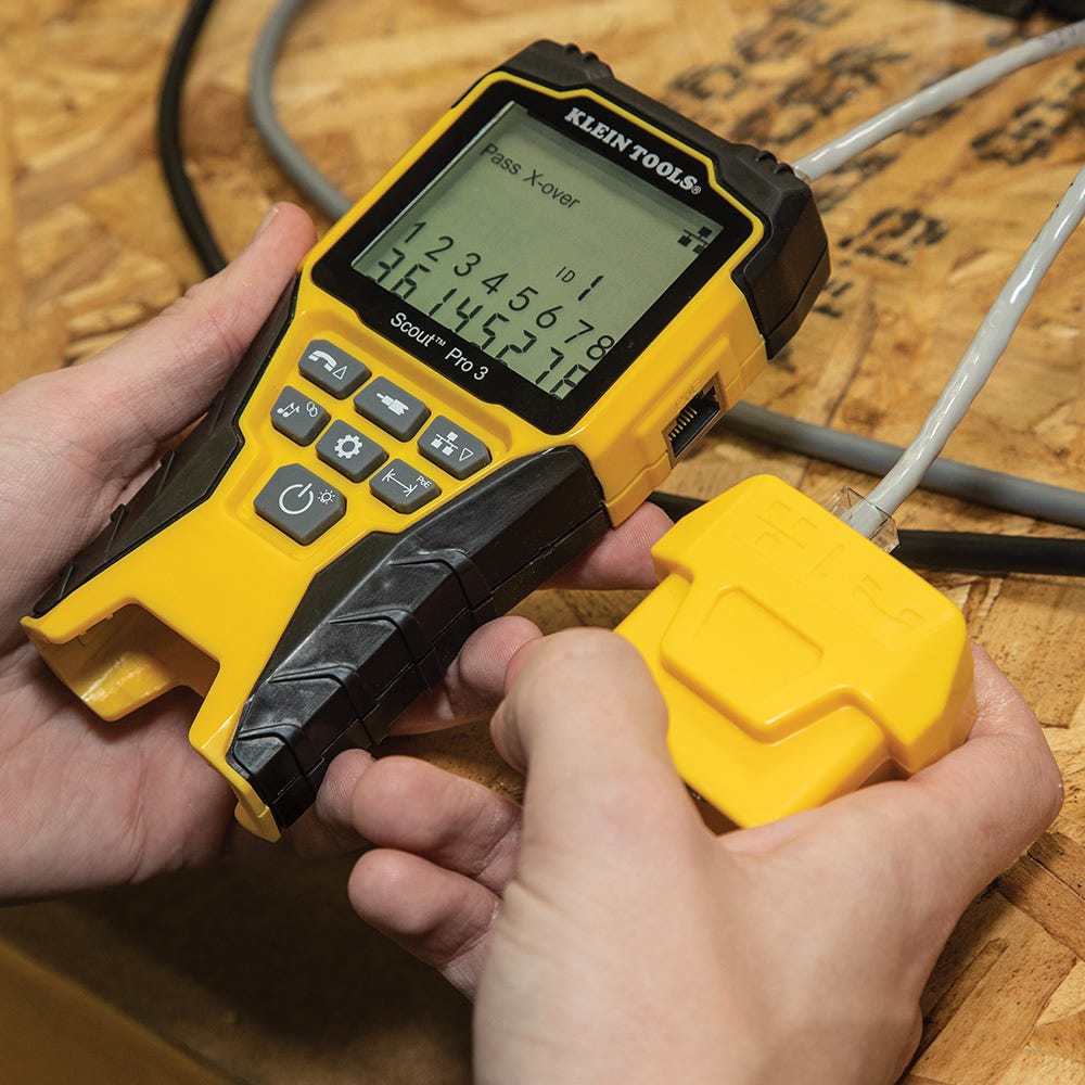 Klein Tools VDV501-853 Scout Pro 3 Tester with Test + Map Remote Kit
