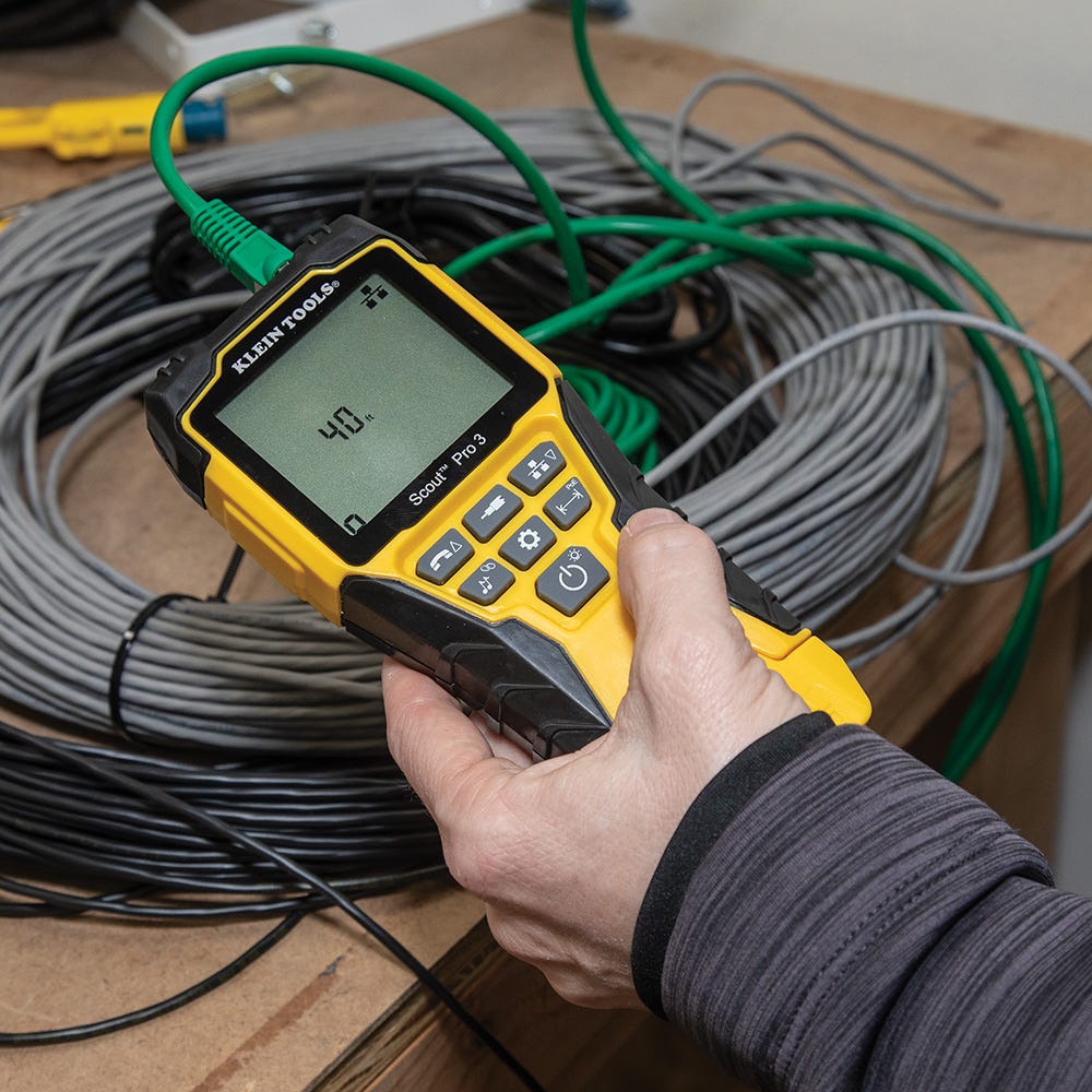 Klein Tools VDV501-853 Scout Pro 3 Tester with Test + Map Remote Kit