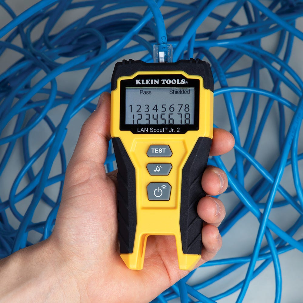 Klein Tools VDV526200 LAN Scout Jr. 2 Cable Tester