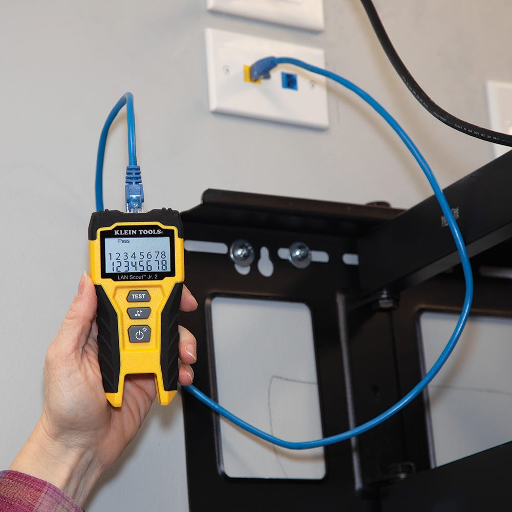 Klein Tools VDV526200 LAN Scout Jr. 2 Cable Tester
