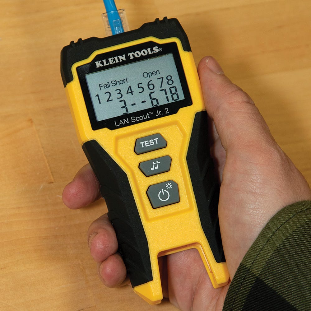 Klein Tools VDV526200 LAN Scout Jr. 2 Cable Tester