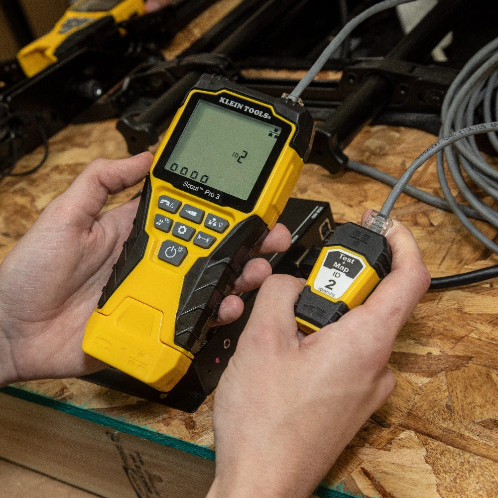 Klein Tools VDV770-851 Test + Map Remotes (#7 - #12) Expansion Kit for Scout Pro 3 Tester