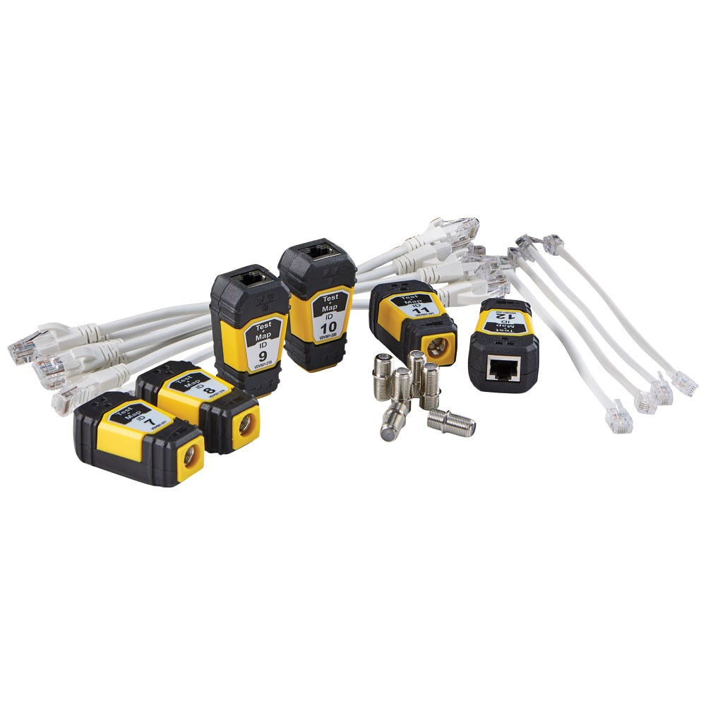 Klein Tools VDV770-851 Test + Map Remotes (#7 - #12) Expansion Kit for Scout Pro 3 Tester