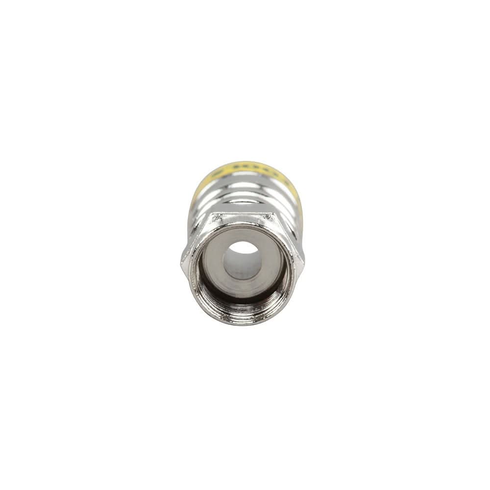 Klein Tools VDV812-627 Push-On F Connectors RG6/6Q 10-Pack
