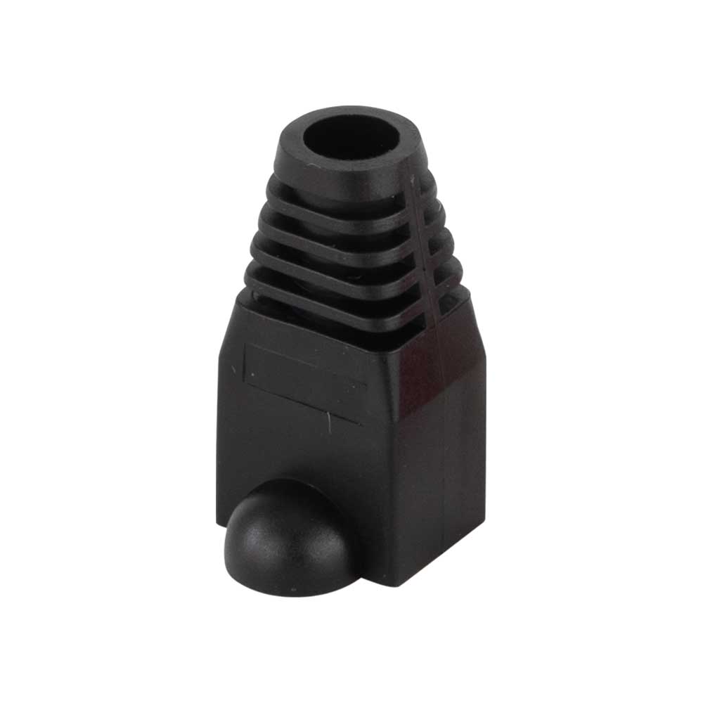 Klein VDV824-650 strain relief boot on an Ethernet plug