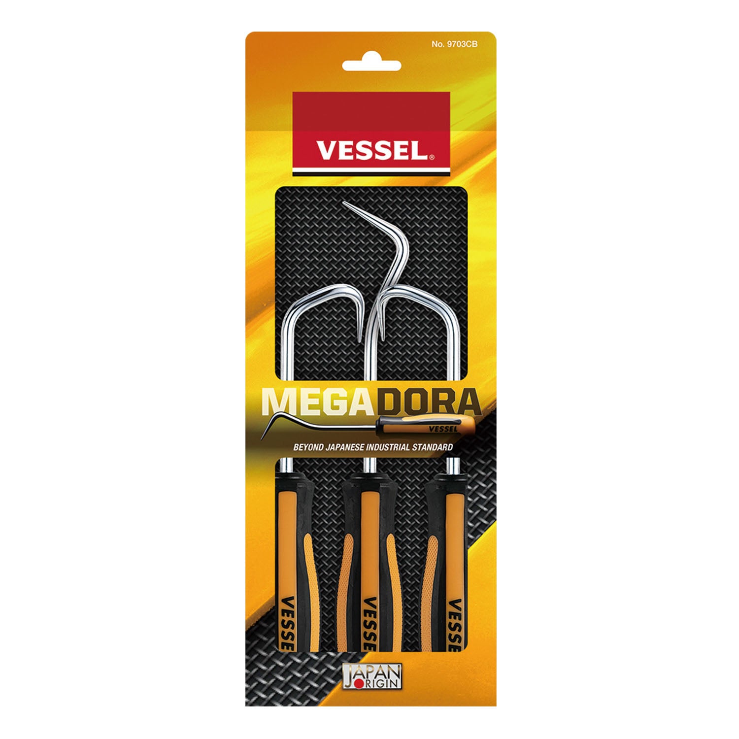 Vessel 970HR3PB MEGADORA Hose Remover 3-Piece Set