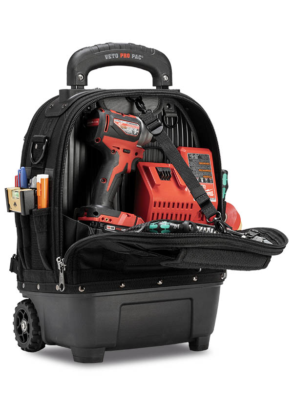 Veto Tech Pac MC Wheeler Blackout Tool Bag