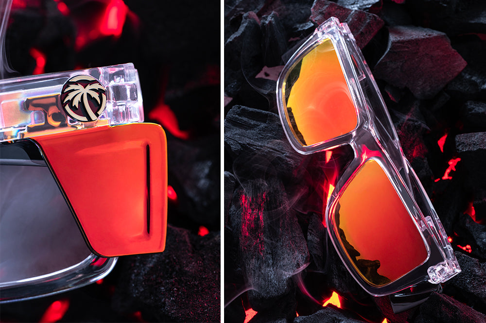 Heat Wave Performance XL VISE Frame Vapor Clear Sunblast Lens Z87+