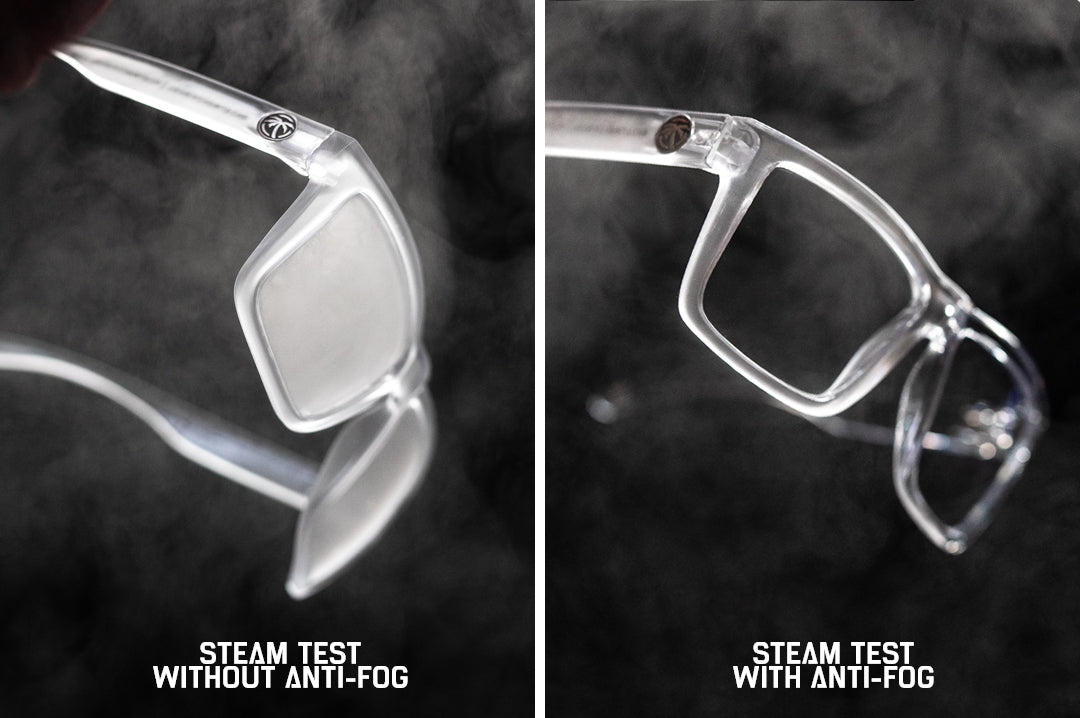 Heat Wave VISE Z87 Glasses Anti Fog Clear Lens
