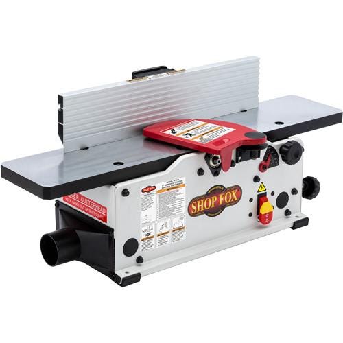 Shop Fox W1876 6-Inch Benchtop Jointer With Spiral-Style Cutterhead