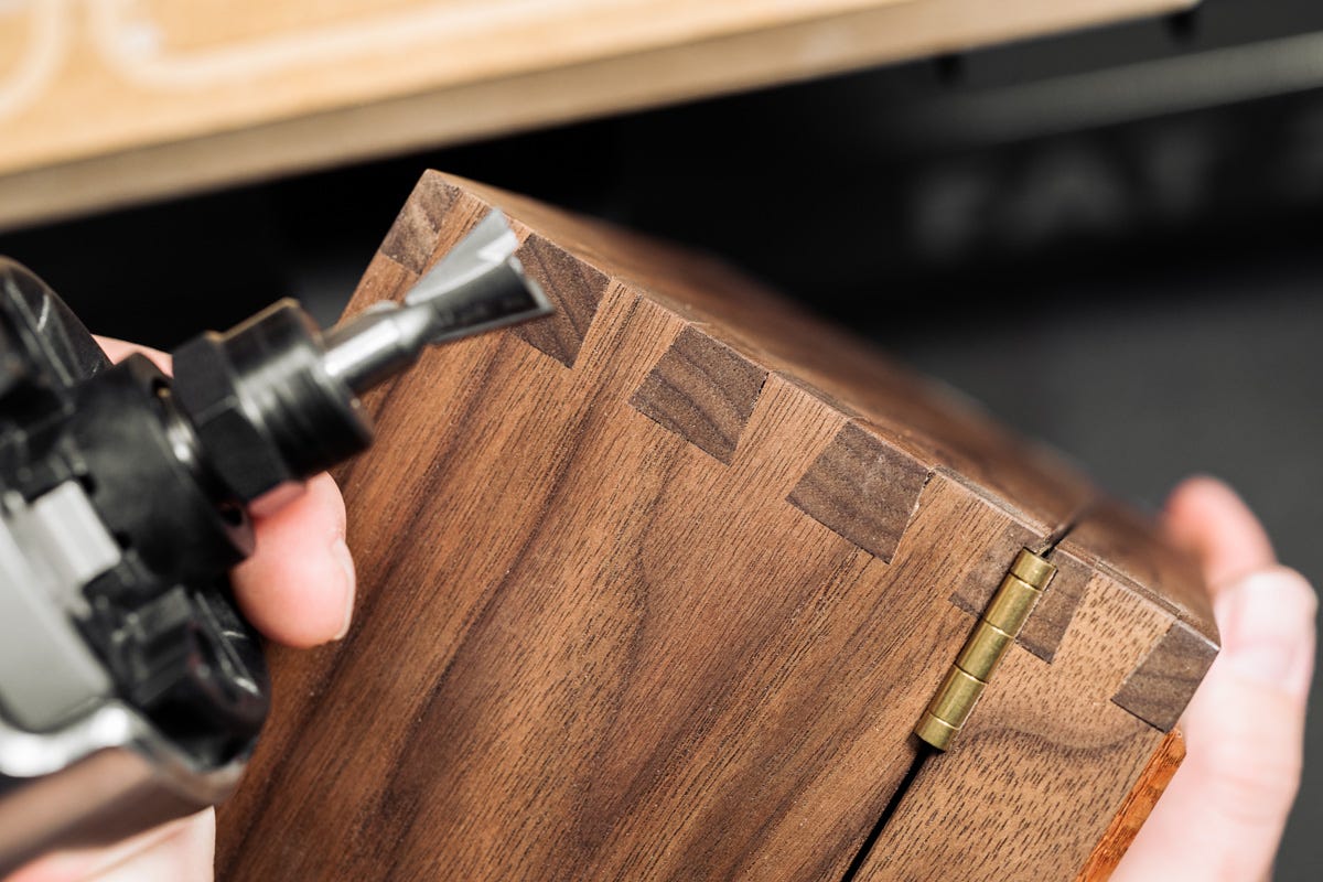 Shaper Tools SF1-8-DC15 15 Dovetail Router Bit