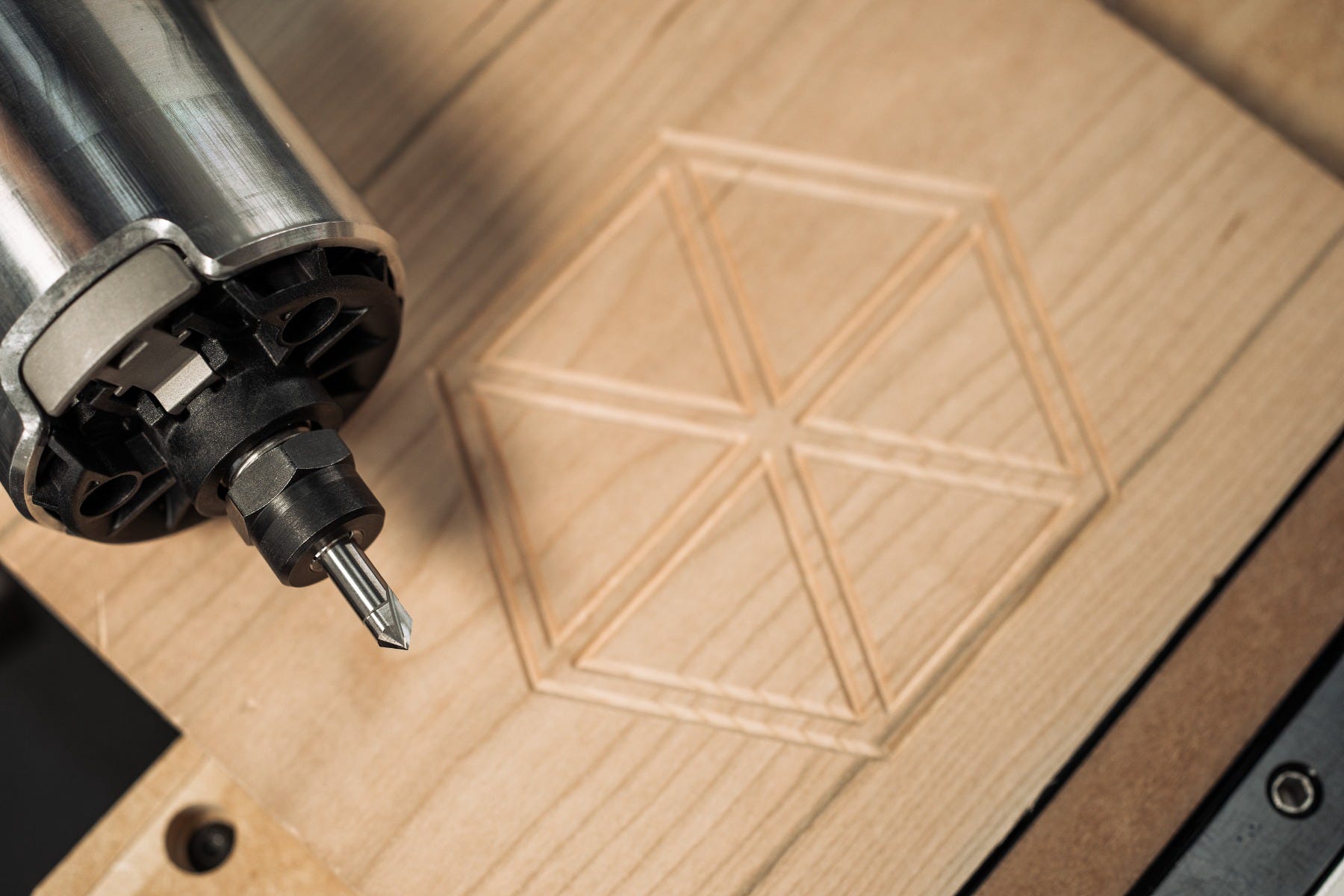Shaper Tools SE1-2500-V90E 90&deg; Engraving Router Bit