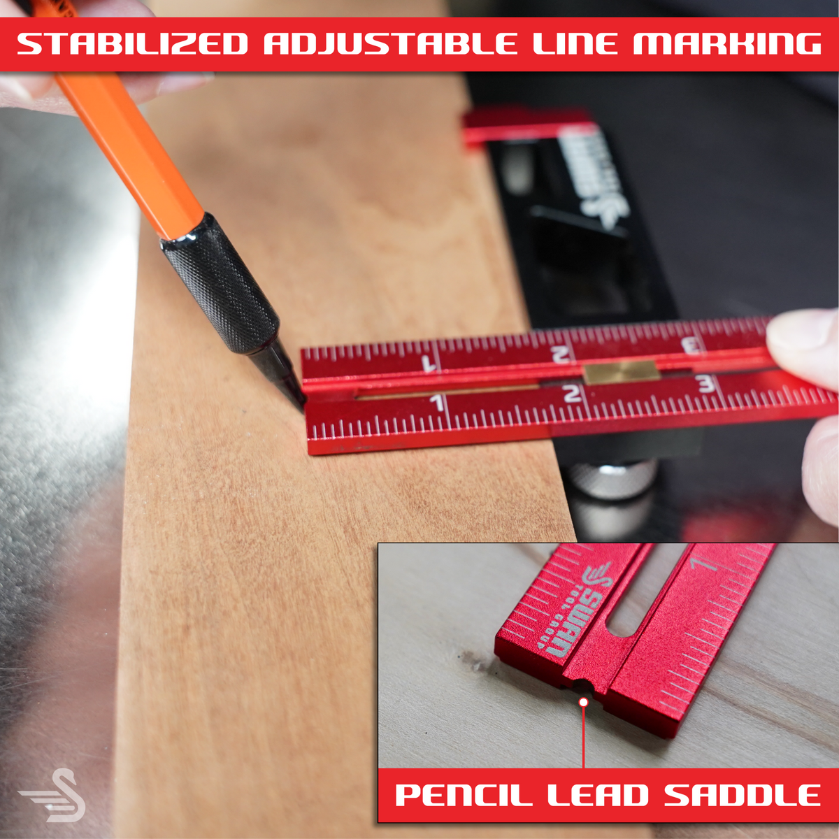 Swan Merlin Flat Double Square — lifestyle image 2