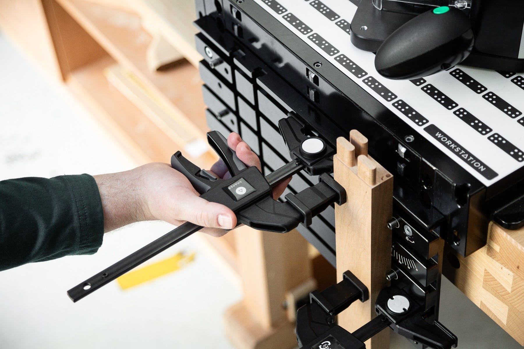 Shaper Tools Reversible Clamps