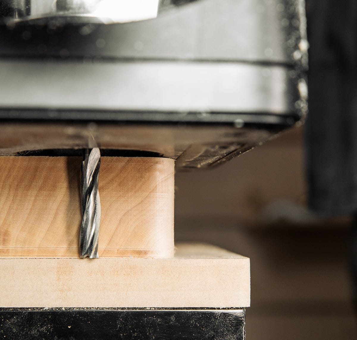 Shaper Tools SF1-8-8DP 8mm X 35mm Up-Spiral Flat Router Bit