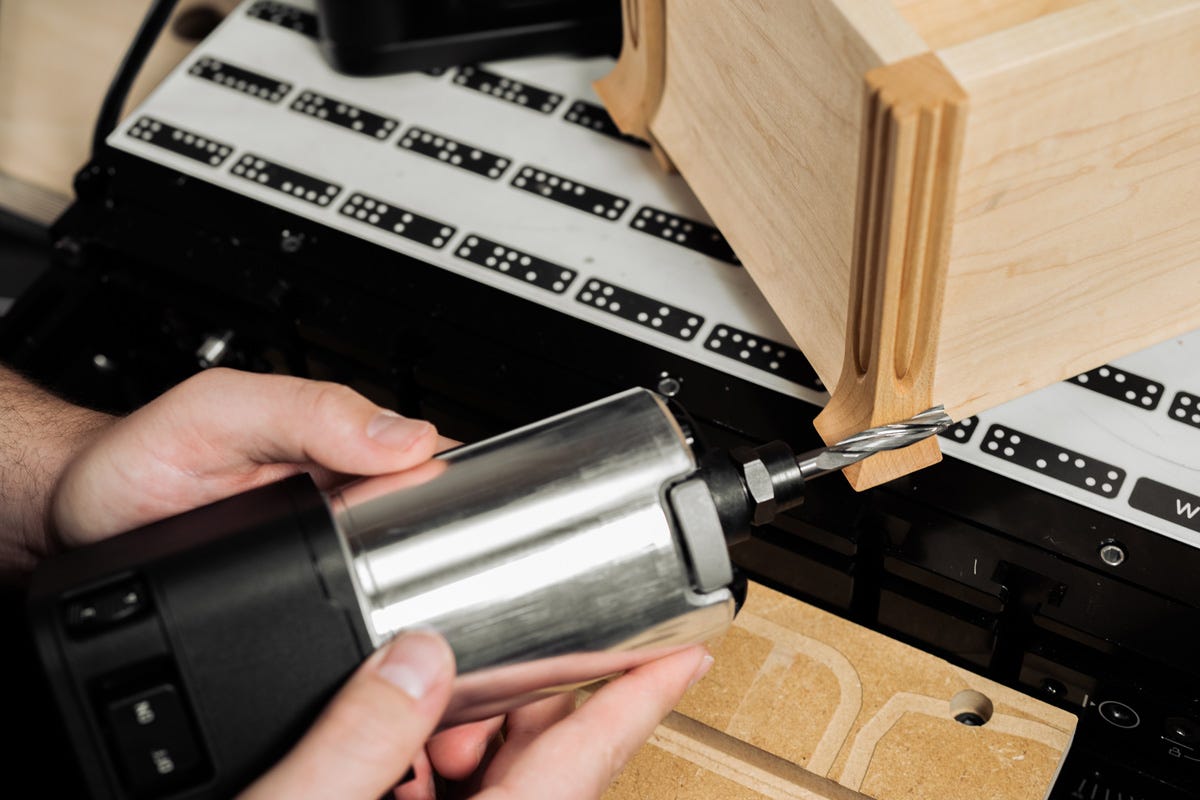 Shaper Tools SF1-8-8DP 8mm X 35mm Up-Spiral Flat Router Bit