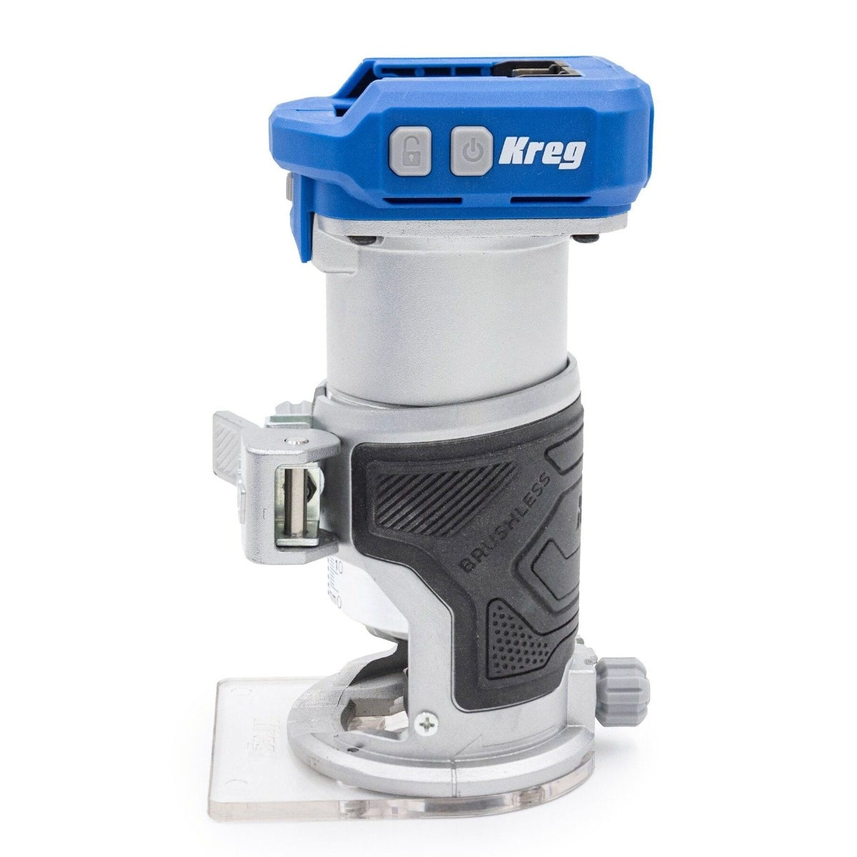 Kreg KPTRT025A 20V Ionic Drive Cordless 1/4-in Trim Router, Tool Only