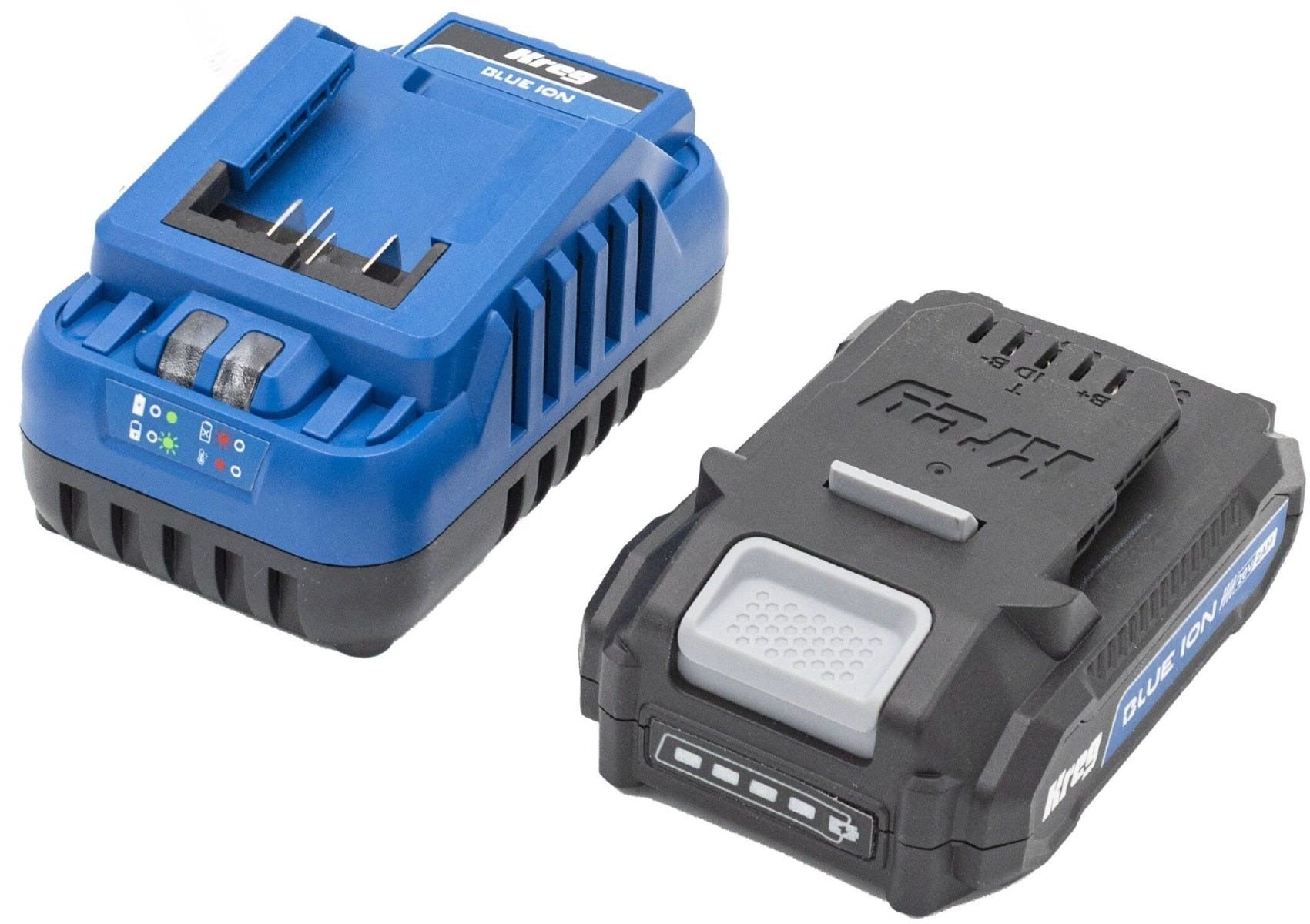 Kreg BCB2A20A 20V Blue Ion Battery and Charger Starter 2.0Ah Kit