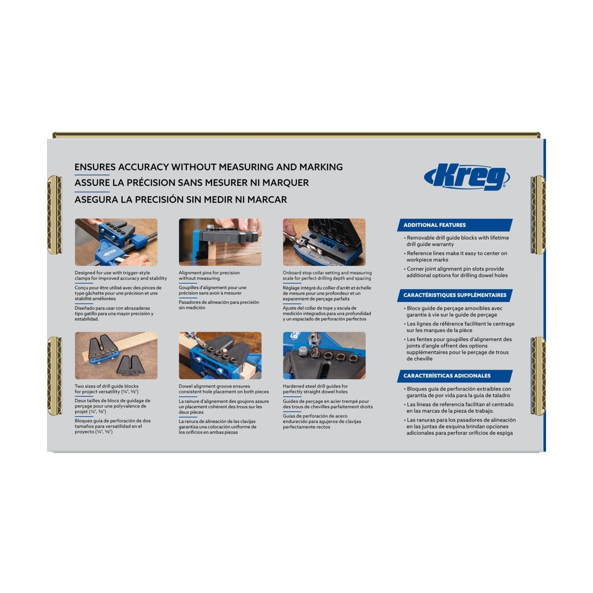 Kreg KHJD345 Dowel Joinery Jig Kit