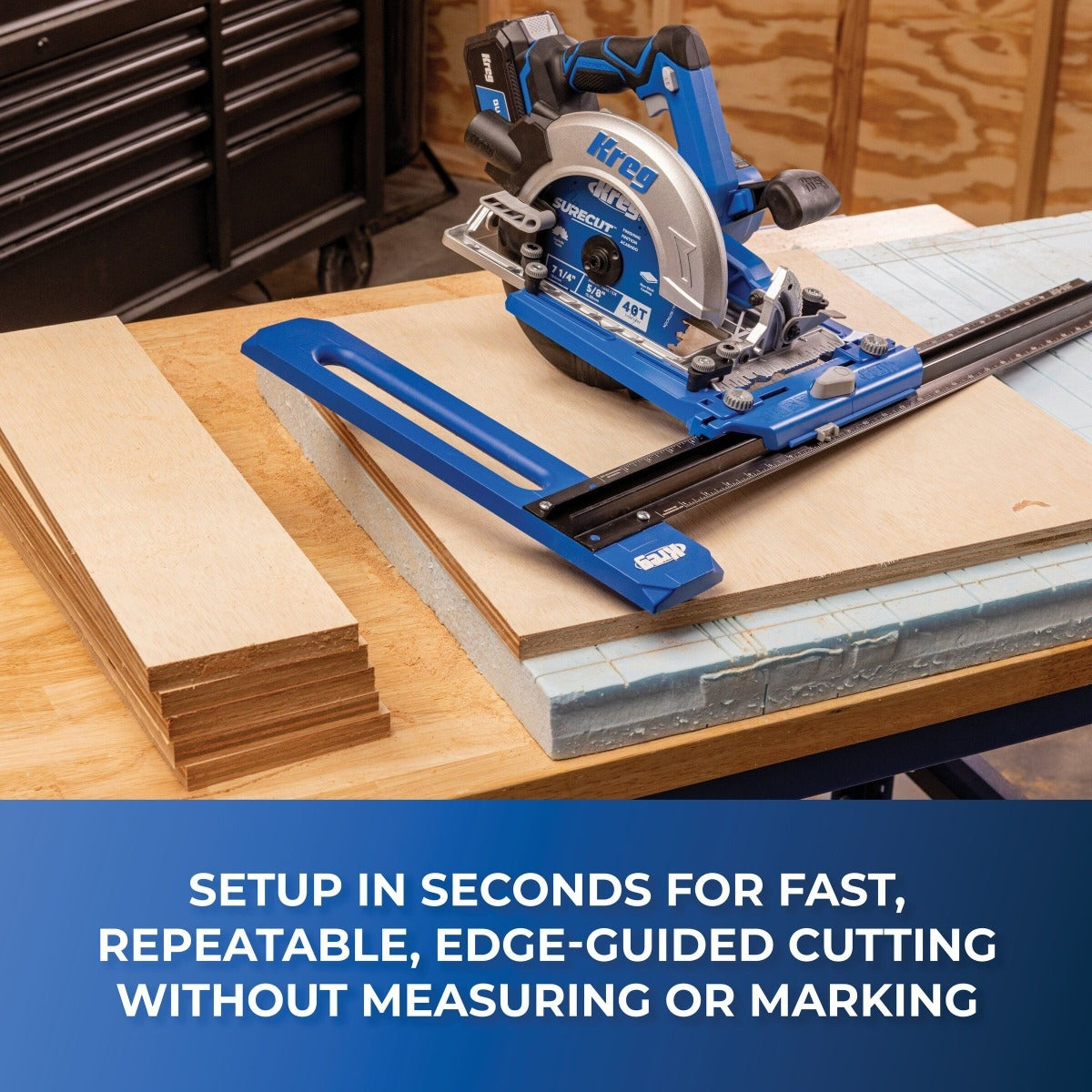 Kreg KMA2400 Rip-Cut Saw Guide – Tool Nut