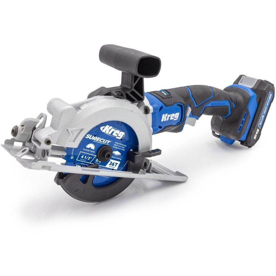 Kreg KPTCS450A 20V Ionic Drive 4-1/2-in Circular Saw, Tool Only