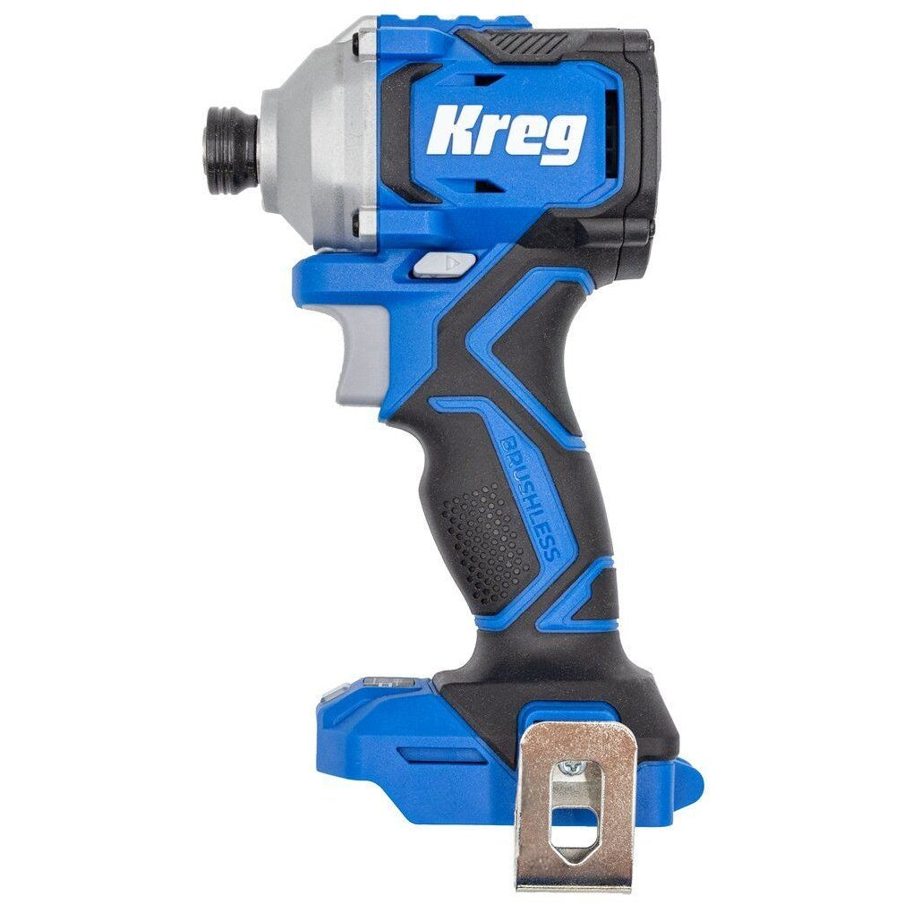 Kreg KPTDV025A 20V Ionic Drive 1/4-in Compact Impact Driver, Tool Only