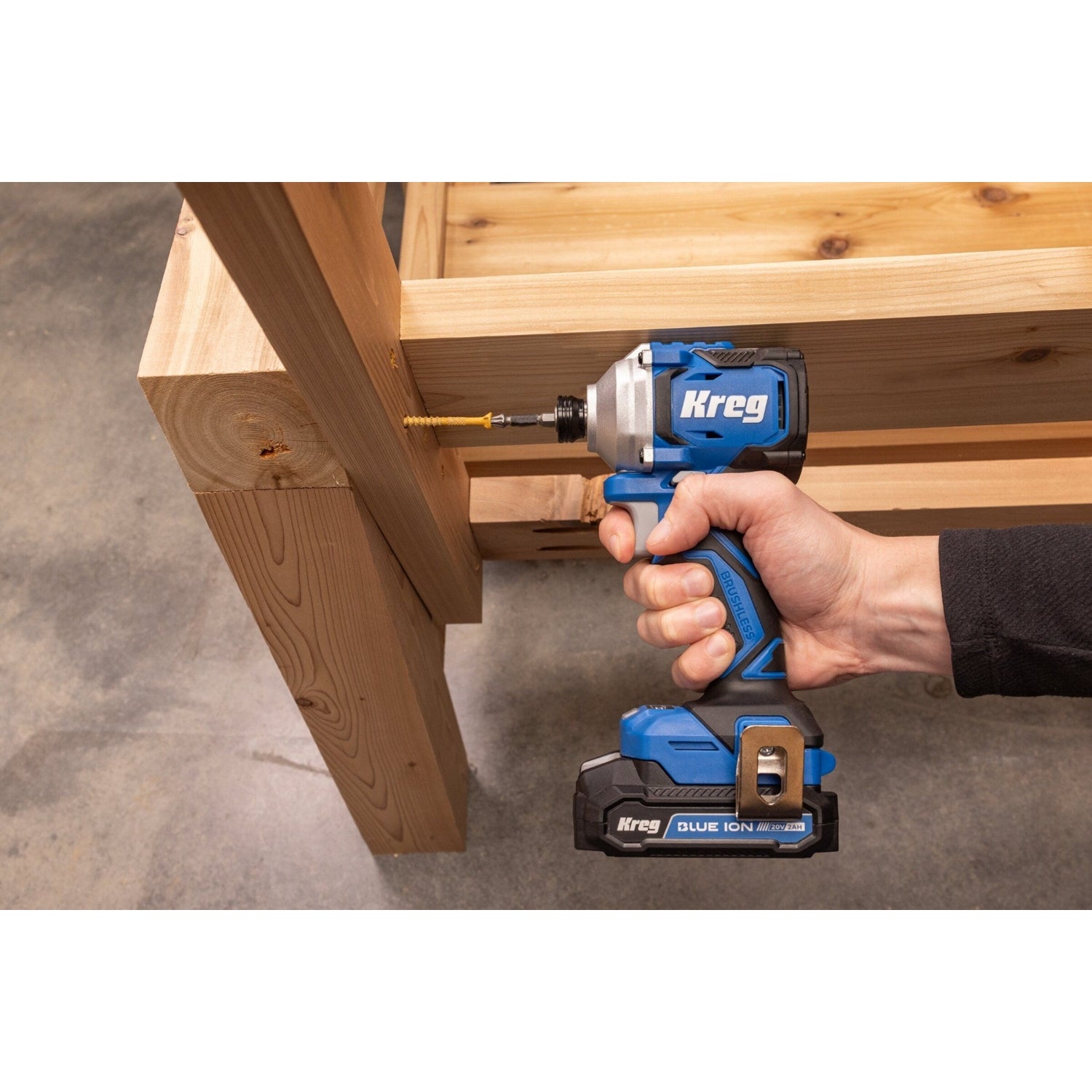Kreg KPTDV025A 20V Ionic Drive 1/4-in Compact Impact Driver, Tool Only
