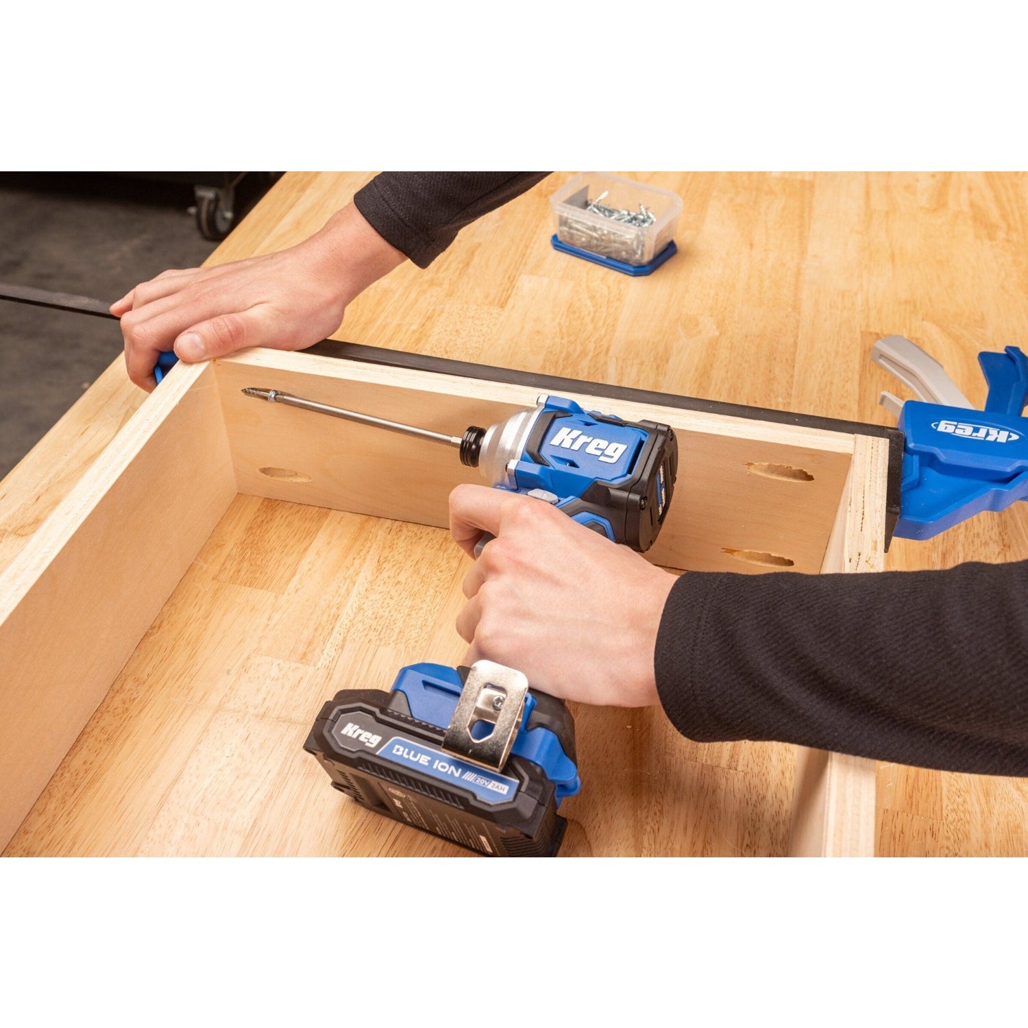 Kreg KPTDV025A 20V Ionic Drive 1/4-in Compact Impact Driver, Tool Only