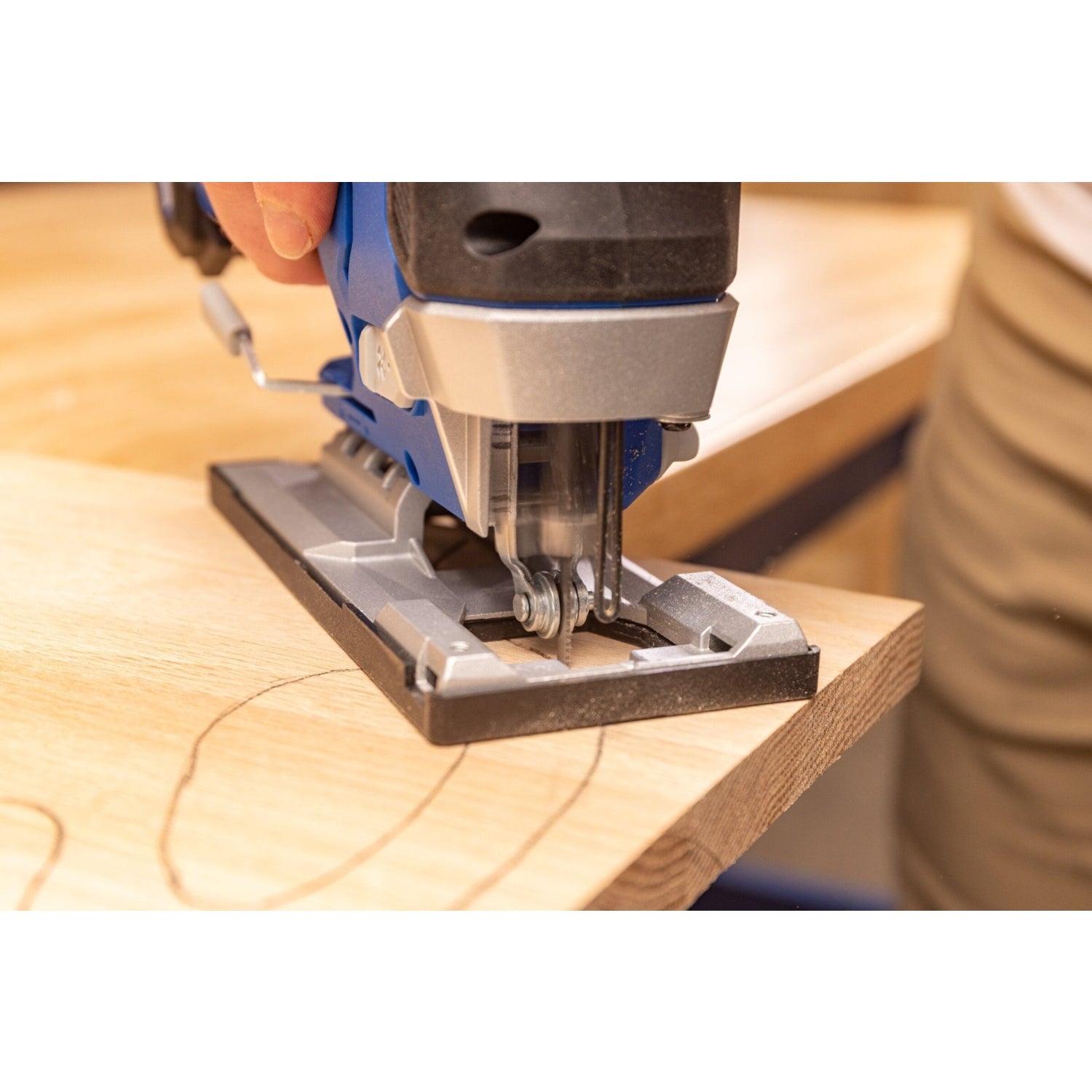 Kreg KPTJS100A 20V Ionic Drive Barrel Grip Jigsaw, Tool Only