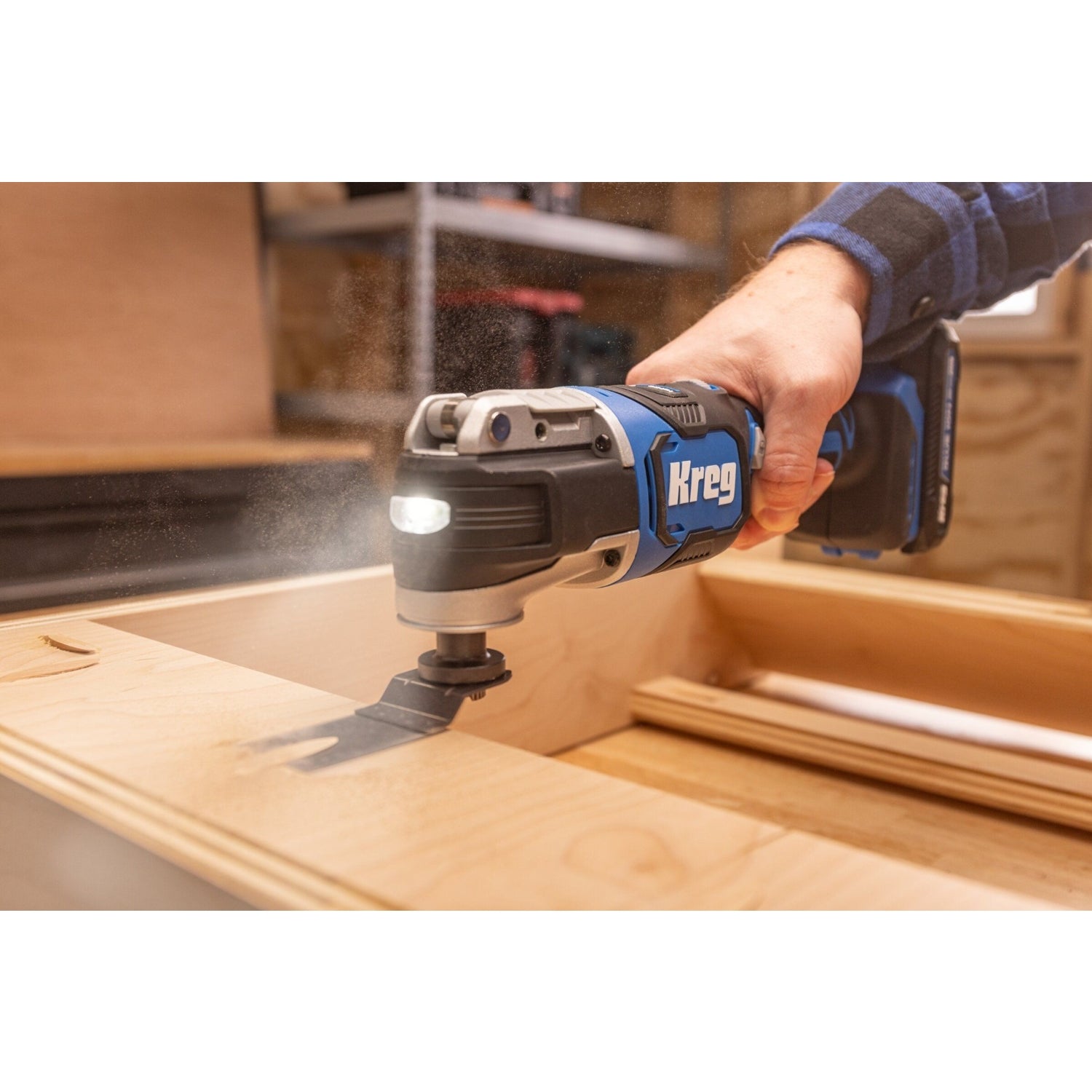 Kreg KPTMT100A 20V Ionic Drive Oscillating Multi-Tool, Tool Only