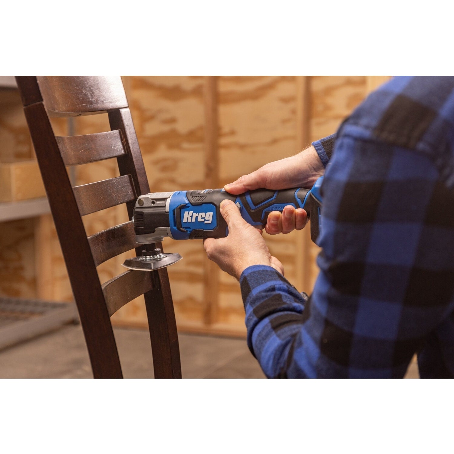 Kreg KPTMT100A 20V Ionic Drive Oscillating Multi-Tool, Tool Only