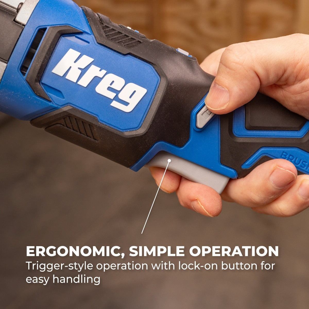Kreg KPTMT100A 20V Ionic Drive Oscillating Multi-Tool, Tool Only