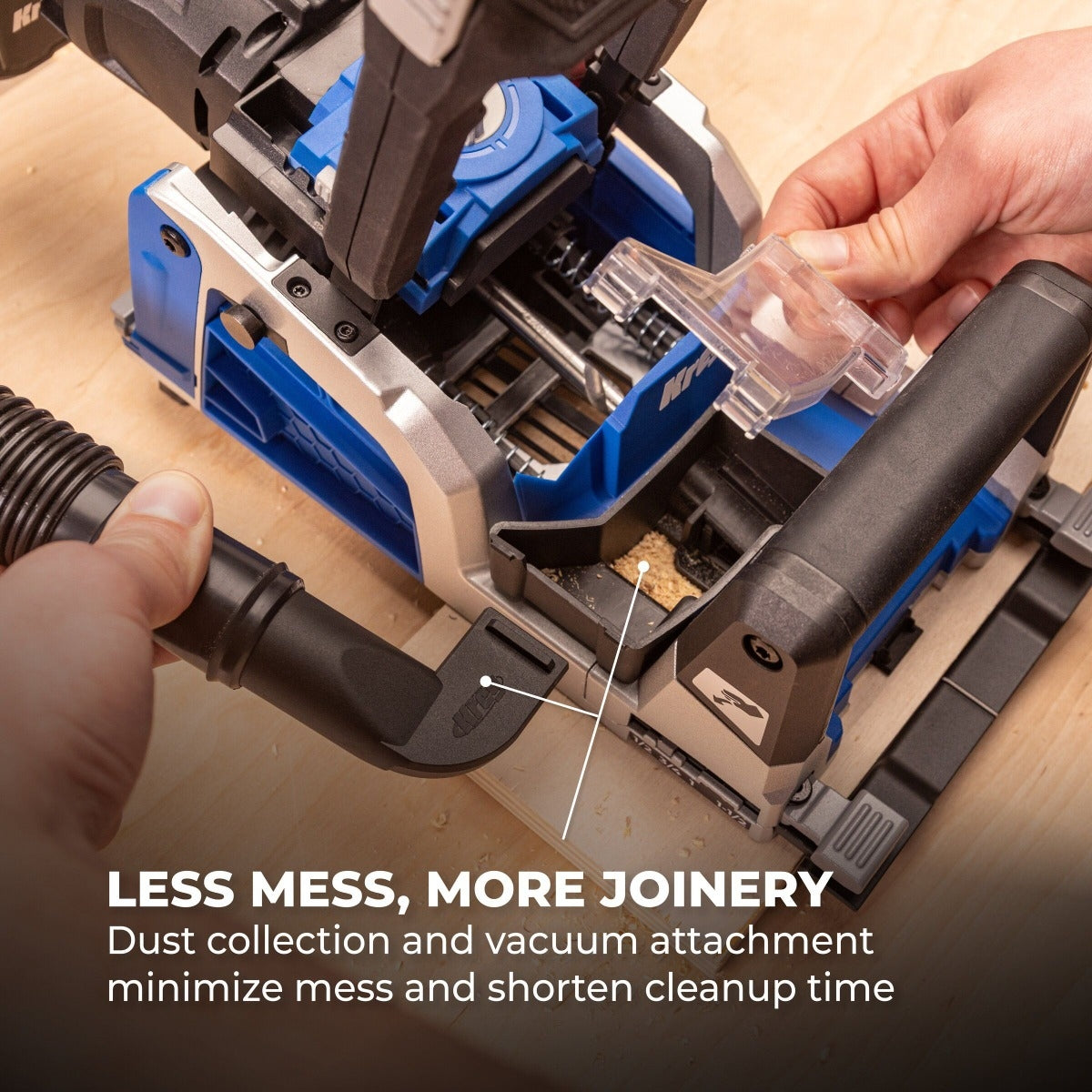 Kreg KPTRB100A Ionic Drive Cordless Rebel Pocket-Hole Joiner, Tool Only