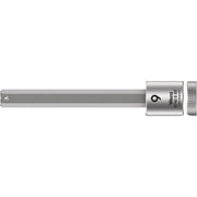 Wera 8740 B Hf Zyklop Bit Socket With Holding Function, 3/8-in. Drive, 9x100-mm.
